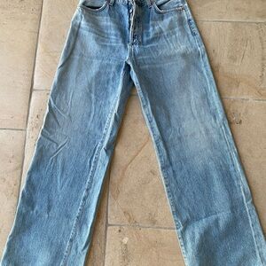 Citizens Of Humanity Light Blue Straight Leg Jeans